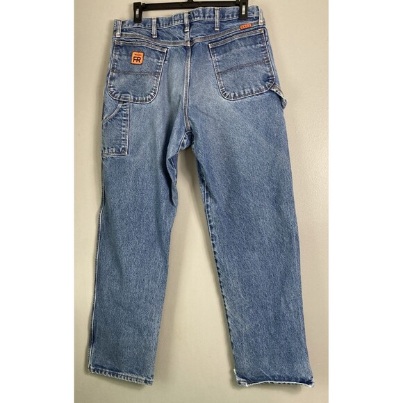 Wrangler FR Riggs Jeans Mens 38x34 Carpenter Work Flame Resistant 10FR3W020 - Picture 2 of 13
